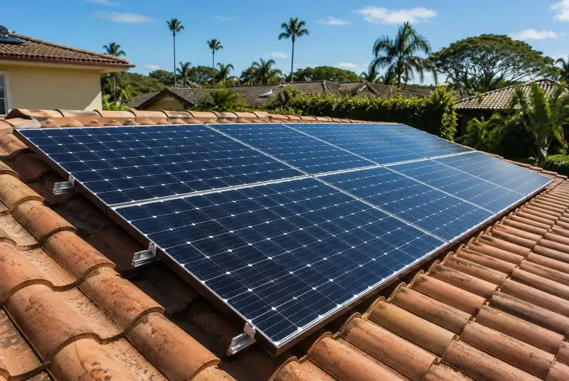 Installation de panneaux solaires à Grézieu-le-Marché